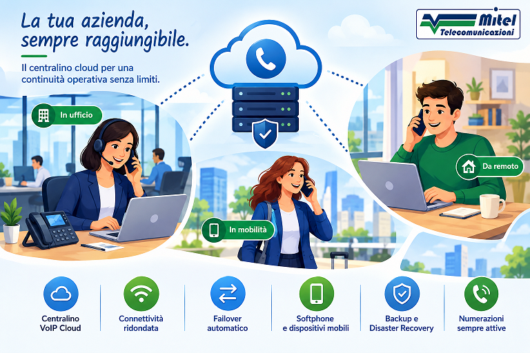 Il centralino telefonico come strumento di continuità operativa